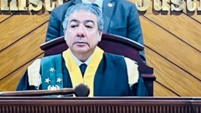 المستشار سامح عبد الحكم رئيس محكمة الجنايات ينعى زوجة حازم بدوي رئيس الهيئة الوطنية للانتخابات