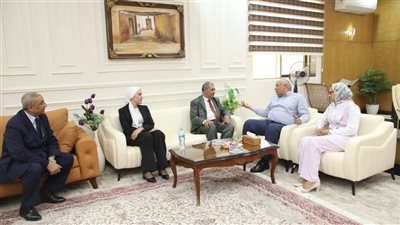 محافظ الوادي الجديد يتابع برنامج تنمية مهارات اللغة العربية لتلاميذ المرحلة الابتدائية