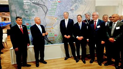 النقل تُسلم مسار الخط السادس للمترو إلى شركة ألستوم الفرنسية رسميا