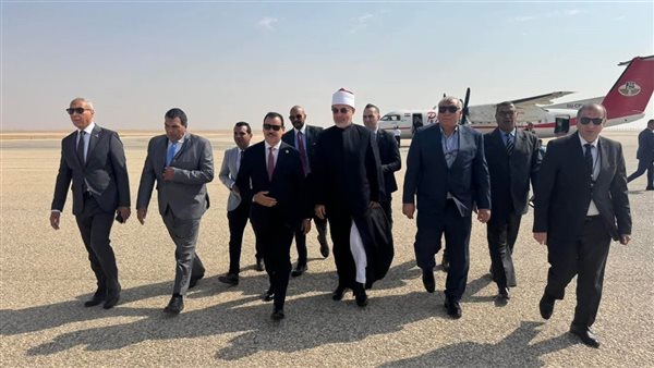 مفتي الجمهورية يصل