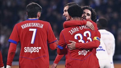 باريس سان جيرمان يضرب أولمبيك ليون بثلاثية في الدوري الفرنسي