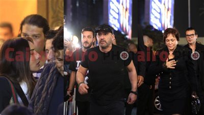 لبلبة وزينة وأحمد السقا ومحمود المملوك وأحمد عيد يقدمون واجب العزاء في والد محمد رمضان