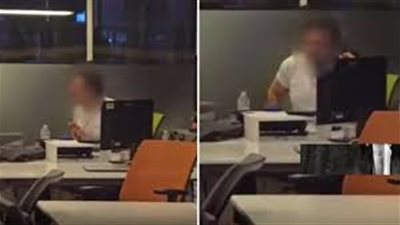 معلق رياضي أهان زوجته.. شخص يقتحم قناة بي إن سبورت بإسطنبول بمسدس لعبة