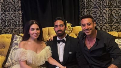سمعونا زغروطة.. أحمد السعدني يُهنئ مي عز الدين بزواجها من الصيدلي الشهير أحمد تيمور