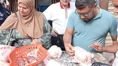 ضبط لحوم ودواجن غير صالحة للاستهلاك الآدمي بشبين القناطر