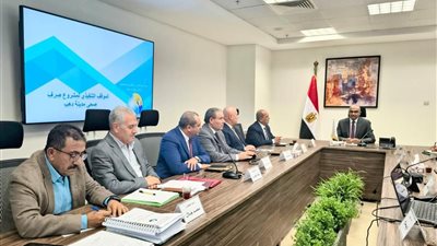 نائب وزير الإسكان يتابع موقف منظومة الصرف الصحي بمدينة دهب