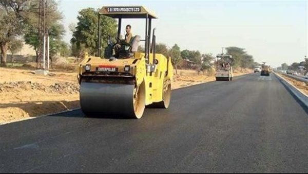 رصف طرق الوادى الجديد