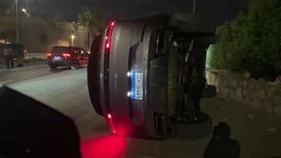 انقلاب سيارة مرشحة مجلس النواب سجى عمرو هندي