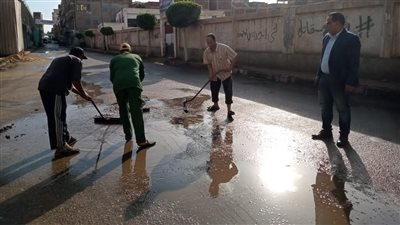 سقوط أمطار على مركز تلا بالمنوفية.. والتحرك الفوري لرفع تجمعات المياه
