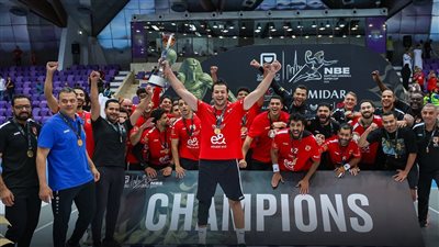 أول تعليق من لاعبي يد الأهلي بعد التتويج ببطولة السوبر المصري