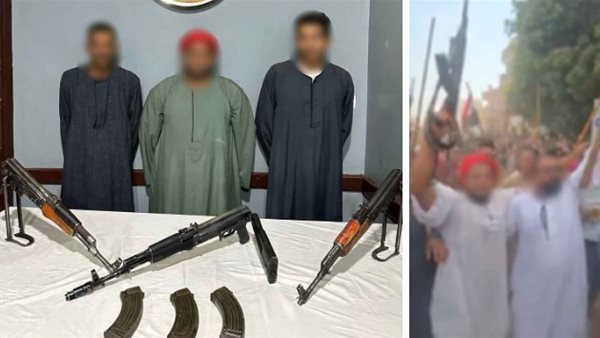 المتهمون والمضبوطات