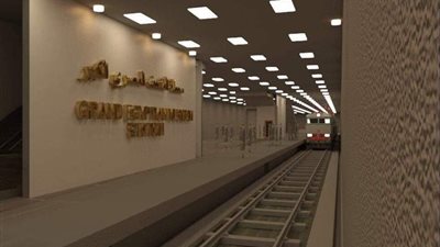 موعد افتتاح محطة مترو المتحف المصري الكبير