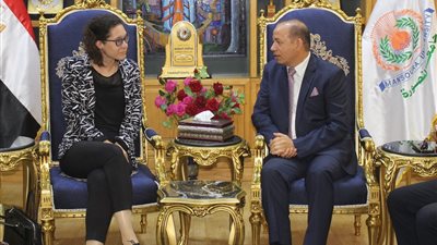 رئيس جامعة المنصورة يبحث مع سفيرة المجر تعزيز التعاون العلمي والبحثي