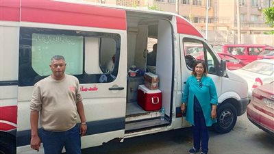 لتعزيز روح العطاء.. حي وسط بالإسكندرية ينظم حملة للتبرع بالدم أمام المركز التكنولوجي