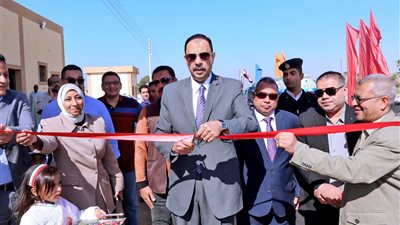 محافظ سوهاج يفتتح مشروع شوادر المراغة الجديدة على مساحة 2520 مترا