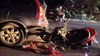 مصرع شاب في حادث تصادم على طريق المطرية - بورسعيد