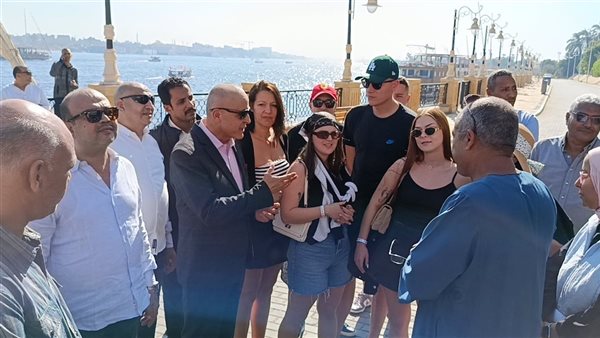 محافظ الأقصر وجولة