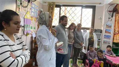 طب أسنان بني سويف تطلق قافلة توعوية لنشر ثقافة صحة الفم بالمدارس