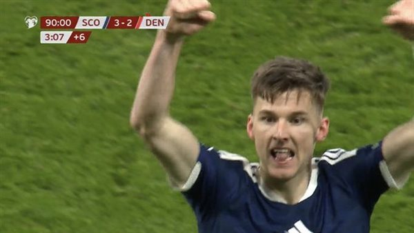 مباراة الدنمارك وإسكتلندا