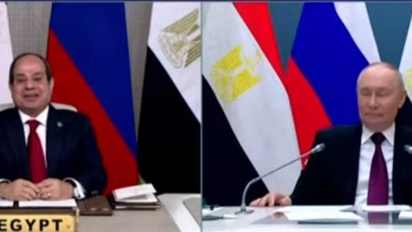 الرئيس السيسي وبوتين