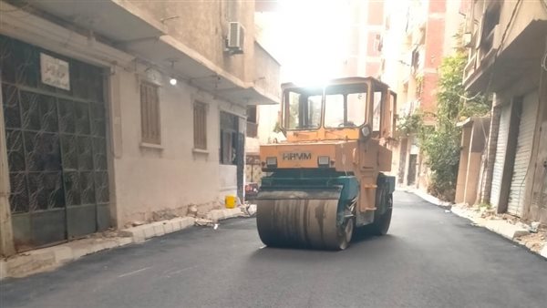 رصف شوارع الإسكندرية