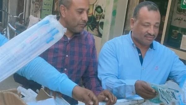 ضبط مستلزمات طبية