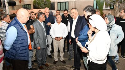 رئيس القابضة للمياه يتفقد محطات بورسعيد لمتابعة كفاءة التشغيل والاستعداد لموسم الأمطار