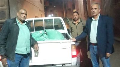 حملات تموينية تسفر عن ضبط طن دقيق و80 علبة سجائر مهربة في بني سويف 