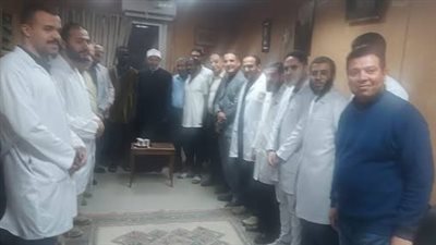 رئيس جامعة الأزهر وعميد كلية الطب يتفقدان مستشفى الحسين الجامعي