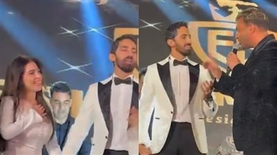 أنا واقف لها أول واحد.. رامي صبري يوصي أحمد تيمور على زوجته مي عز الدين: حافظ عليها 