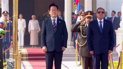 الرئيس السيسي لنظيره الكوري الجنوبي: نتطلع لاعتراف المزيد من الدول بفلسطين ونقدر مشاركة كوريا مستقبلًا في إعادة إعمار غزة