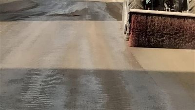 العبور الجديدة: إزالة تعديات الباعة الجائلين واستكمال أعمال التطوير بالأحياء 