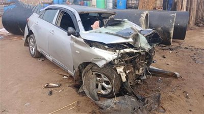 مصرع صغيرتين توأم وطبيبة وإصابة زوجين من أبناء بني سويف إثر حادث بالسعودية 