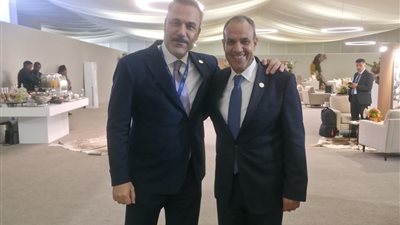 وزير الخارجية يلتفي نظيره التركي بمجموعة العشرين للتباحث حول زيارة أردوغان للقاهرة