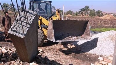 ضمن الموجة 27.. إزالة 7099 حالة تعدٍ على أملاك الدولة والأراضي الزراعية بسوهاج