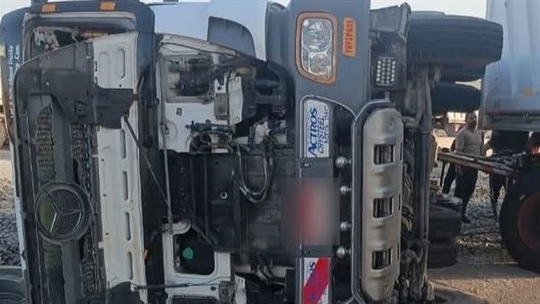 انقلاب سيارة نقل