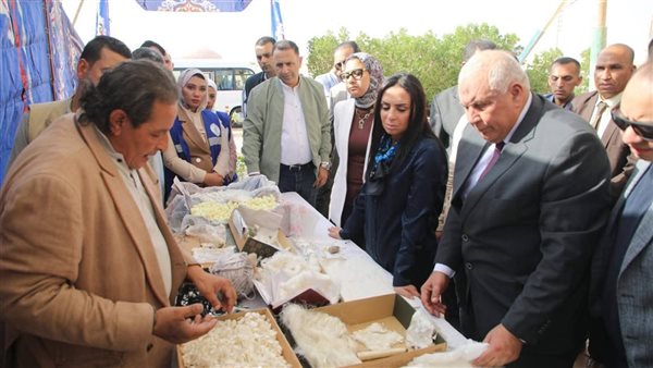 جانب من جولة وزيرة