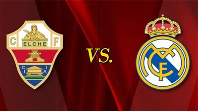 مشاهدة مباراة ريال مدريد وإلتشيه بث مباشر اليوم في الدوري الإسباني عبر القنوات الناقلة