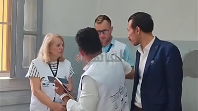 وصول مراقبين دوليين من اليونان لمتابعة التصويت بلجنة الشهيد السرسي في شبين الكوم