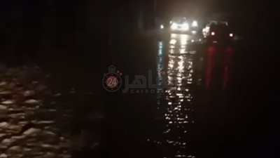 سيول تضرب الطرق الخارجية لمرسى علم جنوب البحر الأحمر| صور