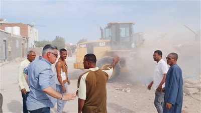  مساحتها 149 مترًا.. استرداد قطعة أرض تعدي على أملاك الدولة بمنطقة «زرزارة» بالبحر الأحمر| صور