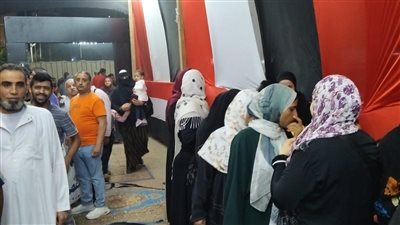 توافد المواطنين في مدينة الخصوص بالقليوبية للإدلاء بأصواتهم بانتخابات مجلس النواب 2025