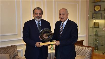 أبو الغيط يستقبل الأمين العام للملتقى الإعلامي العربي