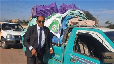 ضبط 1.6 طن بط مجمد مجهول المصدر خلال حملة تموينية في بنها بالقليوبية