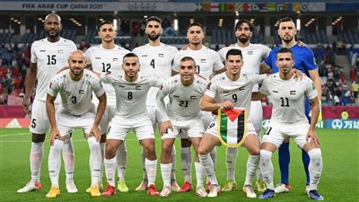موعد مباراة فلسطين وتونس في كأس العرب والقنوات الناقلة