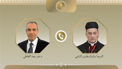 خلال زيارته لبيروت.. وزير الخارجية يجري اتصالًا هاتفيًا مع البطريرك الماروني