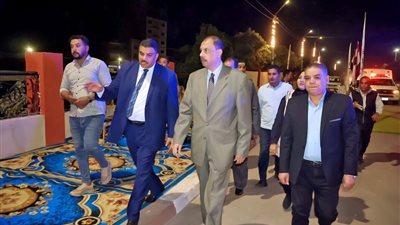 محافظ سوهاج يفتتح مشروع تطوير ورفع كفاءة كورنيش ترعة نجع حمادي بالمنشاة بطول 7 كيلو