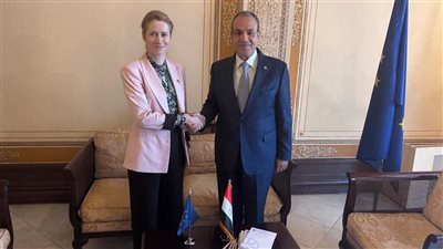 وزير الخارجية يبحث مع ممثلة الشئون الخارجية الأوروبية الأوضاع في غزة والسودان