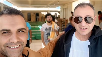 رئيس النادي الأهلي يقضي إجازته داخل أحد المنتجعات السياحية بمنطقة الجونة | صور