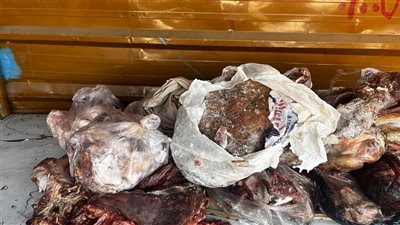 من جلود ومصارين الدجاج.. ضبط 30 طن كفتة غير صالحة للاستخدام الآدمي بأبو النمرس